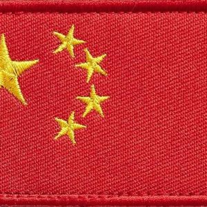 Chinese Flag Patch