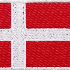 Danish Flag Patch